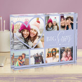 Gift for Big Sister 7 Photo Collage Heart BFF Fotoblokken