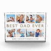 Gift for Dad | Beste pap ooit fotocollage Fotoblokken (Voorkant)