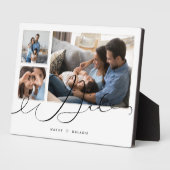 Gift for Dad | Familie Foto 3 Foto Collage Fotoplaat (Zijkant)