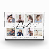 Gift for Dad | Familie Foto Keepslag Collage (Voorkant)