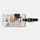 Gift for Dad - Foto Bagagelabel (Voorkant horizontaal)