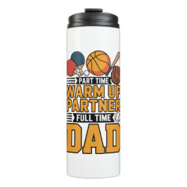 Gift for Dad - Funny Sporty Dad Design Thermosbeker