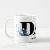Gift for Dad with Children Names Koffiemok (Links)