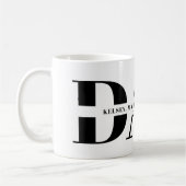 Gift for Dad with Children Names Koffiemok (Links)