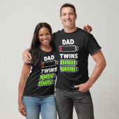 Gift for Dad with Twins T-shirt (Unisex)