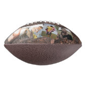 Gift for Dad Wood Effect #1 Dad American Football (Gedraaid 90)