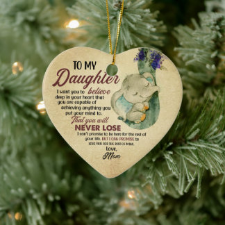 Gift for Daughter- Van mam Keramisch Ornament