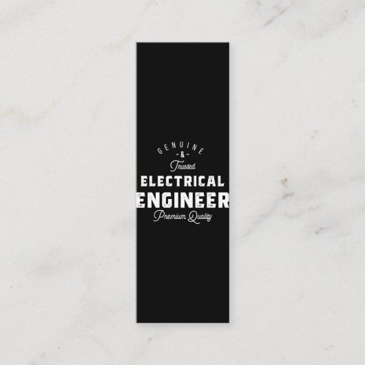 Gift for Electrical Engineer Klantenkaartje (Voorkant)