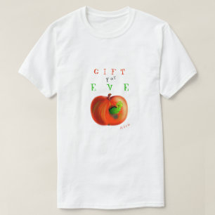 Gift for Eve - Paradise Apple - from Adam - Funny T-shirt