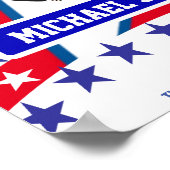 Gift for Fathers | Beste vader Poster (Hoek)