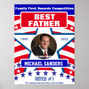 Gift for Fathers   Beste vader Poster