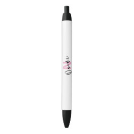 Gift for Girls – Personalized N with Name Naomi Zwarte Inkt Pen