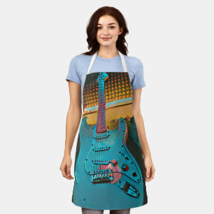 Gift for gitarist echtgenoot schort
