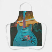 Gift for gitarist echtgenoot schort (Voorkant)
