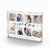 Gift for Grandma | Foto-collage voor kleinkinderen Fotoblokken (Rechts)