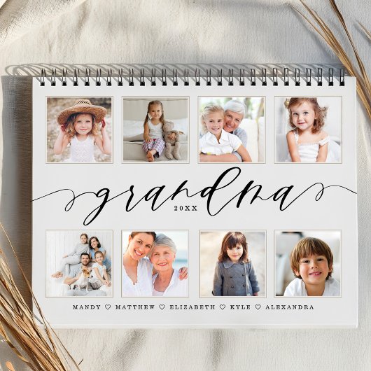Gift for Grandma | Foto's voor kleinkinderen Kalender
