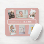 Gift For Grandma Modern Multiple Photo Mouse Pad Muismat (Met muis)