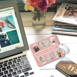 Gift For Grandma Modern Multiple Photo Mouse Pad Muismat