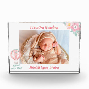 Gift for Grandma Newborn Grandchild Fotoblokken