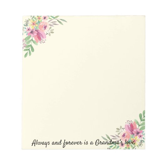 Gift for Grandmoeder Notitieblok JOUW TEKST Grandm (Voorkant)