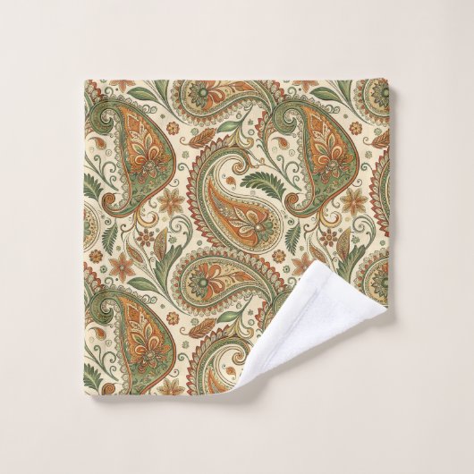 Gift for Grandparents Earthy Boho Bath Towel Style Bad Handdoek (Wasdoekje)