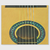 Gift for guitarist boyfriend cadeaupapier (Vlak)