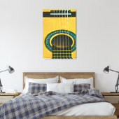 Gift for guitarist boyfriend canvas afdruk (Insitu (Slaapkamer))