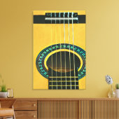 Gift for guitarist boyfriend canvas afdruk (Insitu (Woonkamer))