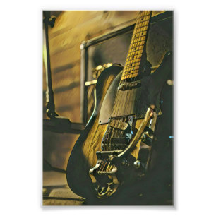Gift for guitarist boyfriend foto afdruk
