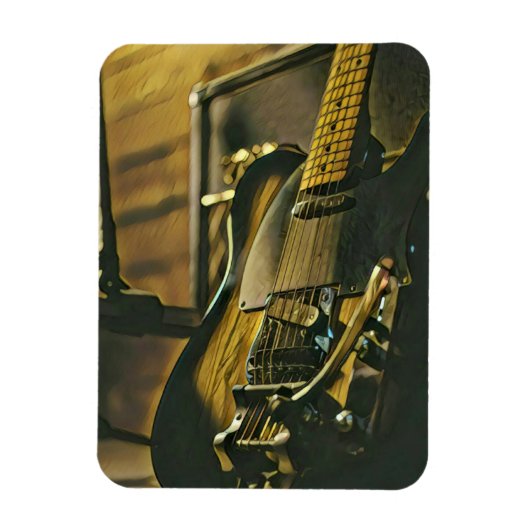 Gift for guitarist boyfriend magneet (Verticaal)