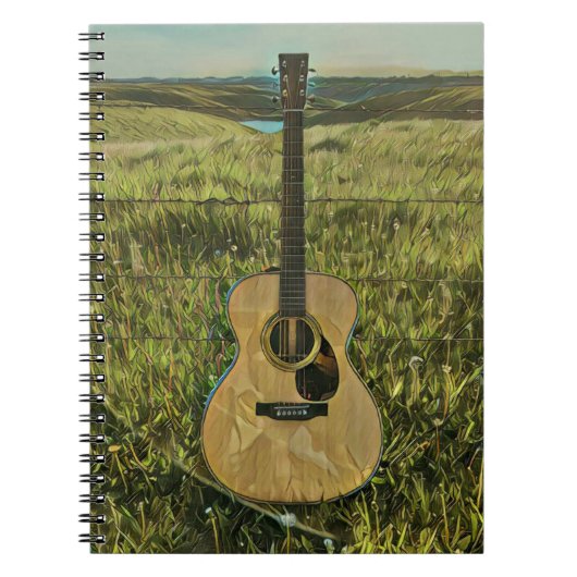 Gift for guitarist boyfriend notitieboek (Voorkant)