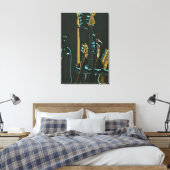 Gift for guitarist friend canvas afdruk (Insitu (Slaapkamer))