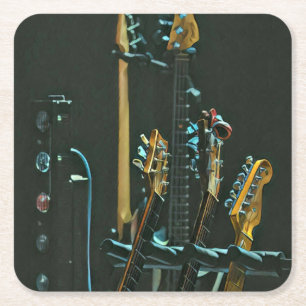 Gift for guitarist friend kartonnen onderzetters