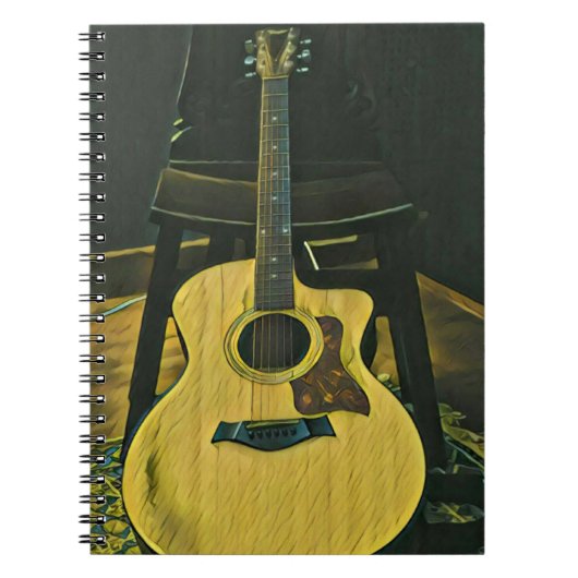 Gift for guitarist friend notitieboek (Voorkant)