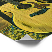 Gift for guitarist friend poster (Hoek)