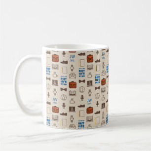 Gift for JW broers and JW ouderen, beste leven ooi Koffiemok