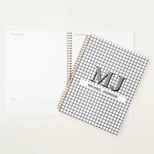 Gift for leaders, custom notebook planner (Display)