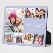 Gift for Little Sister 7 Photo Collage Heart BFF Fotoplaat (Zijkant)
