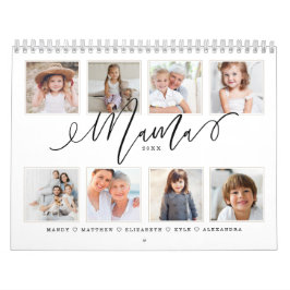 Gift for Mama | Foto's voor kleinkinderen Kalender