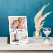 Gift for Mama | Grootkinderen 3 Foto-collage Fotoplaat (Zijkant)