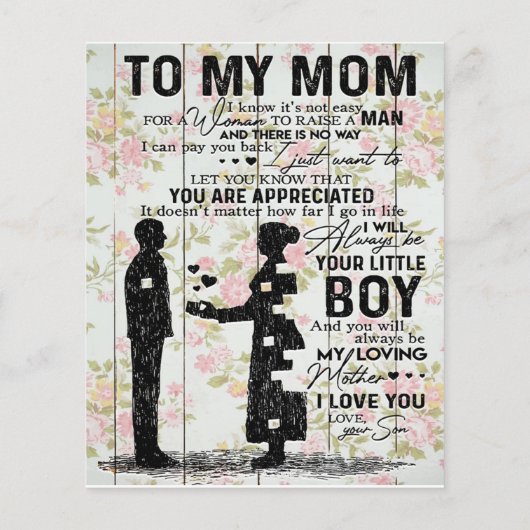 Gift for Mama, naar mijn moeder Best Gift. (Achterkant)