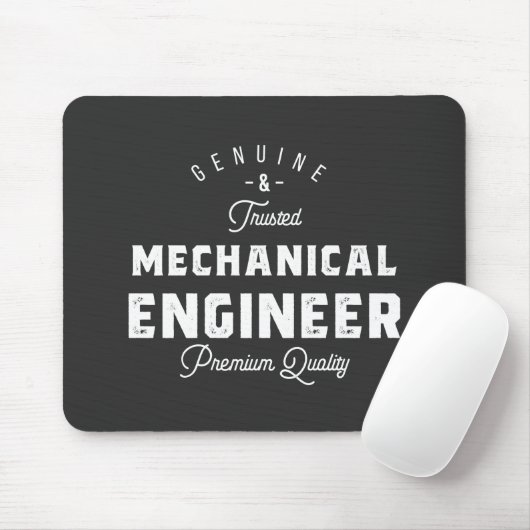 Gift for Mechanical Engineer Muismat (Met muis)