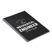 Gift for Mechanical Engineer Notitieboek (Rechterzijde)