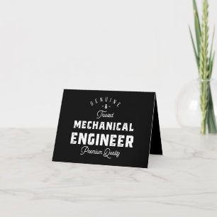 Gift for Mechanical Engineer Notitiekaartje