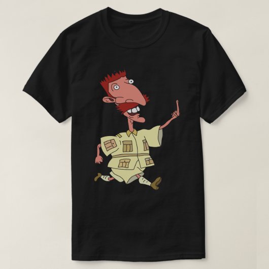 Gift for Men Angry Nigel The Wild Thornberrys Smas T-shirt (Design voorkant)