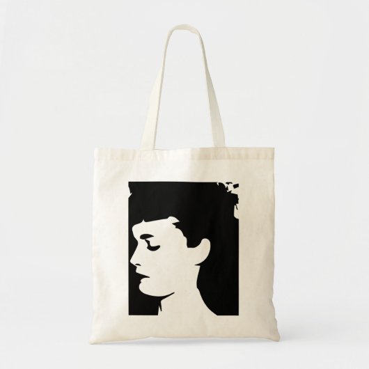 Gift for Men Bettie Page - Minimalistisch Poster A Tote Bag (Voorkant)