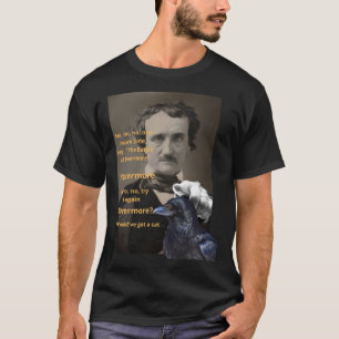 Gift for Men Criminal Edgar rechercheur Allan Poe  T-shirt