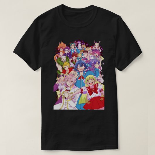 Gift For Men Mairimashita Iruma Teams Outro Welcom T-shirt (Design voorkant)