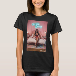 Gift for Men Summer Art Walker Retro T-shirt