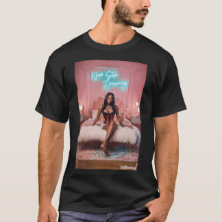 Gift for Men Summer Art Walker Retro T-shirt